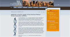 Desktop Screenshot of amwa-ny.org